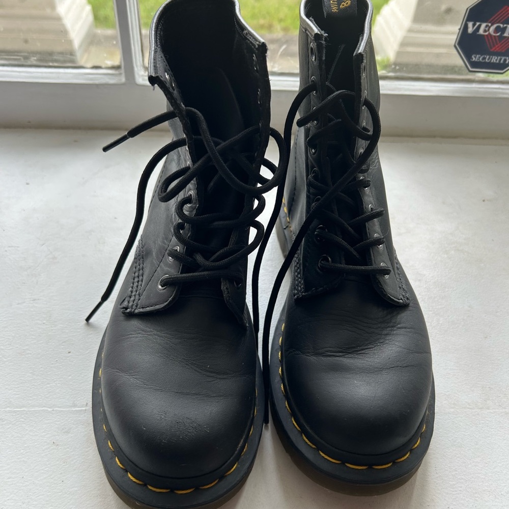 Dr. Martens Black Lace Up Boots